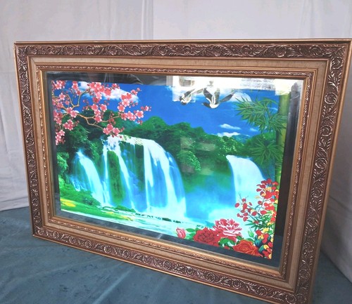 Vintage illuminated waterfall - ,