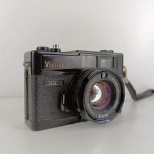 Vivitar 35ES 35mm Rangefinder Camera, with 40mm f/1.7 + New battery