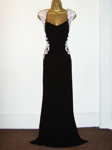 Lipsy black white - black, maxi