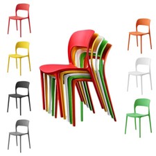 Plastic Stackable Modern