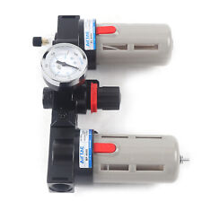 Air Filter Regulator Air Line Filter Separator Compressor Gauge Water Oil Trap