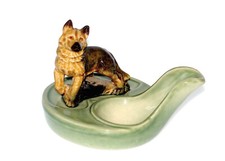 RARE VINTAGE ALSATION DOG PIPE