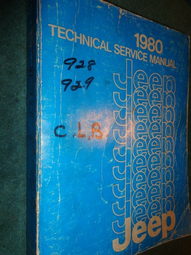 1980 jeep shop - 1980,