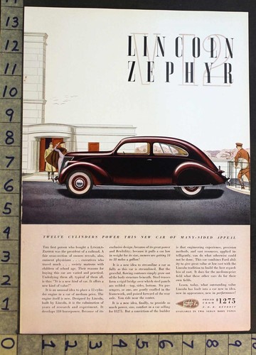 1936 lincoln zephyr - 1936,