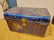 Shabby-chic Metal Trunk