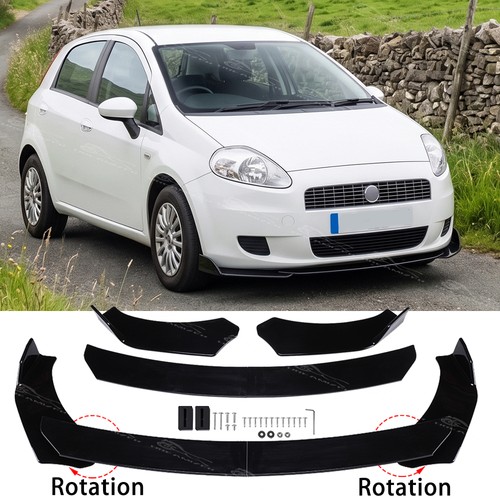Gloss black front bumper - gloss,