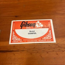 Early 1970's Gibson Gospel
