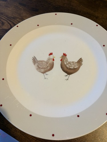 Large dinner plates chicken - 4,
