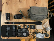 fuji xe1 camera, 50-230mm lens