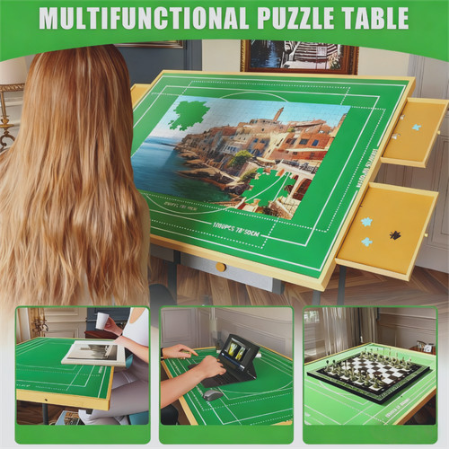 1500 pcs portable puzzle - 1500,