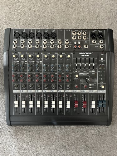 Mackie dfx mixing desk with - 12,