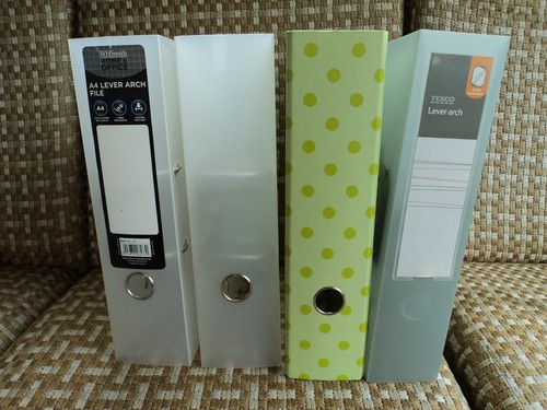 Lever arch files 4 - lever,