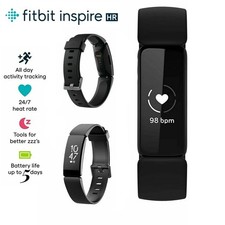 Fitbit Inspire HR Fitness Health Smartwatch Heart Rate Monitor Activity Tracker