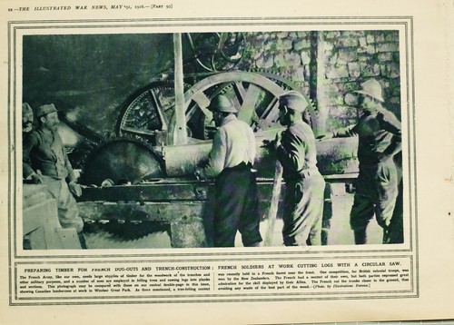 1916 wwi ww1 print - ww1,