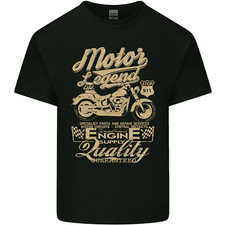 Motor Legend Biker Motorbike Motorcycle Mens Light Cotton T-Shirt