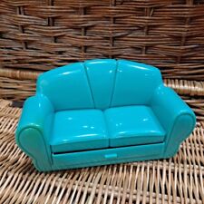 Blue Plastic Toy Sofa Couch (Suit 6" - 8" Doll ) Pippa,  Blyth Interest