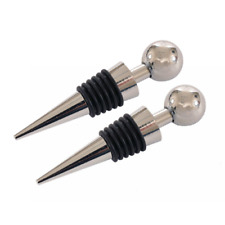 1-3pcs Silver Metal Bottle