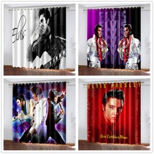 3D Elvis Presley Curtains
