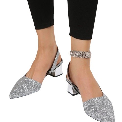 Womens pull sequin - on, block