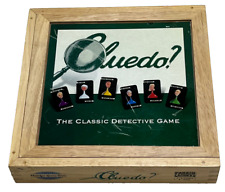 CLUEDO WOODEN : Wood Classic Detective Game By Parker - New With Sealed Contents