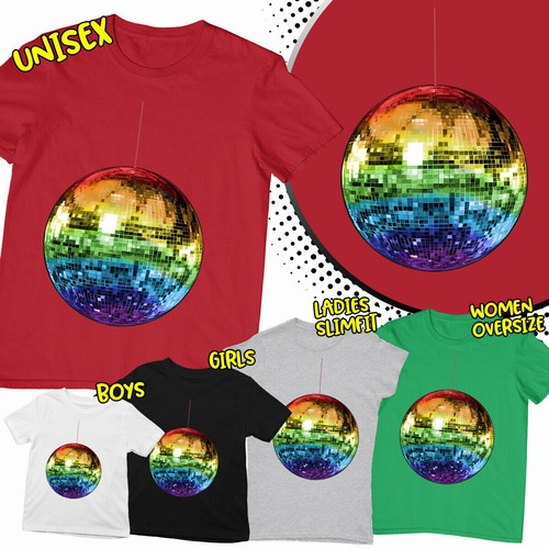 Funny multi color - fancy, disco
