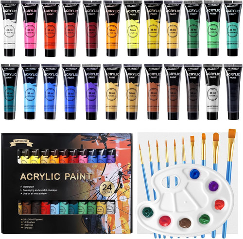 Acrylic paint set 36 - 24, x