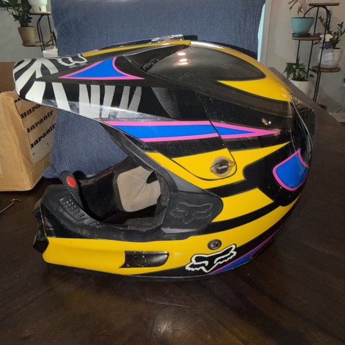 Vintage fox racing - fox, helmet,