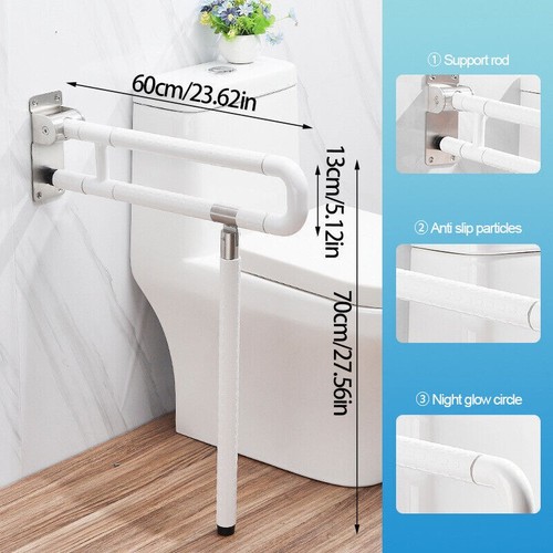 Toilet grab bar - grab, folding