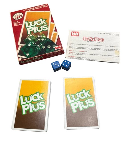 Uno luck plus cards dice - luck, &