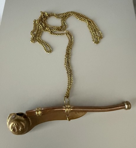 Bosun whistle brass copper - whistle,