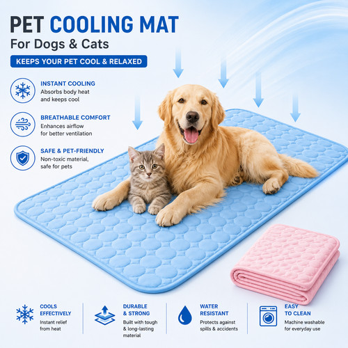 Pet dog cooling - dog, washable