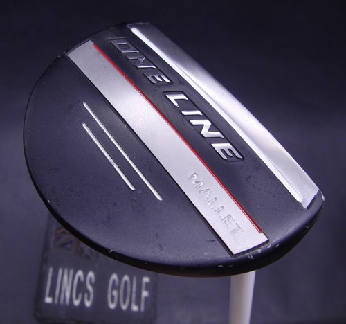 One line mallet putter - one,