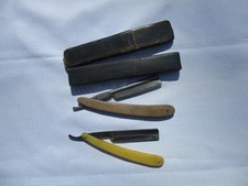 Antique Lot of 2 Straight