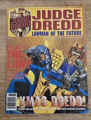 Vintage judge dredd lawman of - judge,