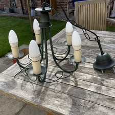 5 candle arm  Chandelier Candelabra Ceiling Light