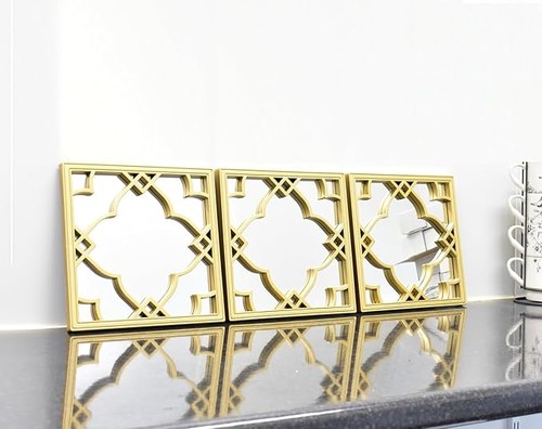 Moroccan tile wall art - tile,