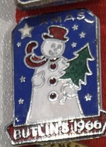 Butlins rare xmas 1966 - rare,