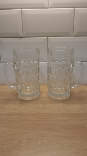 Large vintage glass - large,
