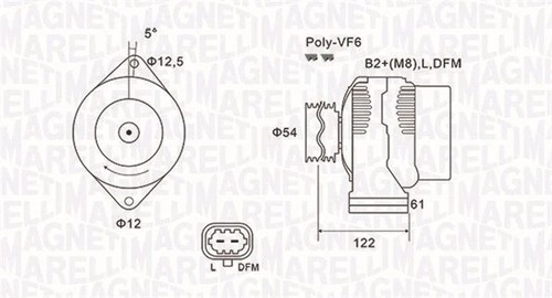 Alternator fits opel - alternator, vauxhall