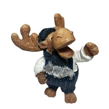 Moose Ornament Figurine Resin