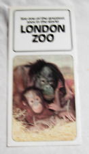Whipsnade Park Zoo & London Zoo flyer 1981 details for visits - amenities etc