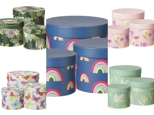 Hat boxes oasis - boxes, floristry