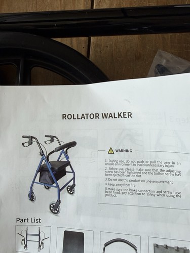 Rollator walker wheel - rollator,