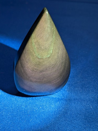 Rainbow obsidian teardrop - rainbow,