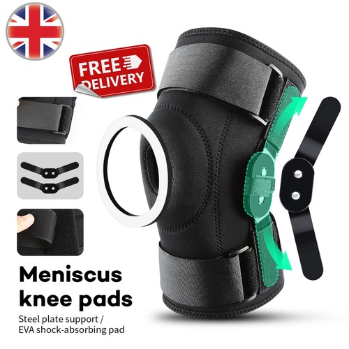 Hinged knee brace - knee, with