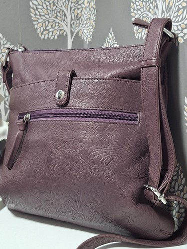 Pia ladies purple crossbody - purple,