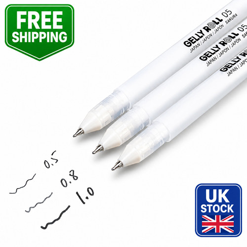 Sakura gelly roll - sakura, white