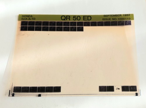 Honda off road ed spare - honda, 50
