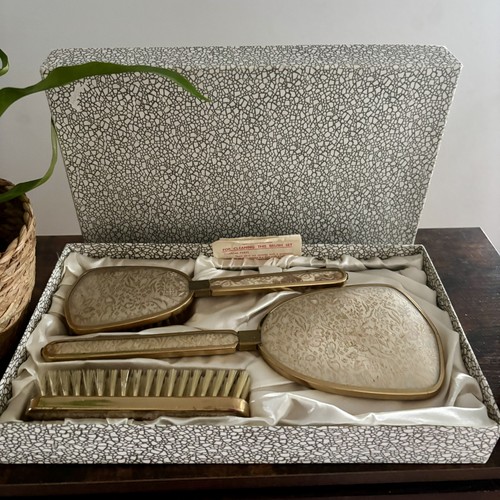 Vintage boxed vanity set - vintage,