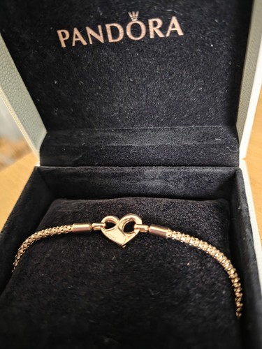 Pandora rose gold studded - pandora,